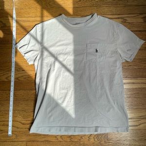 Gray Polo Pocket T-shirt